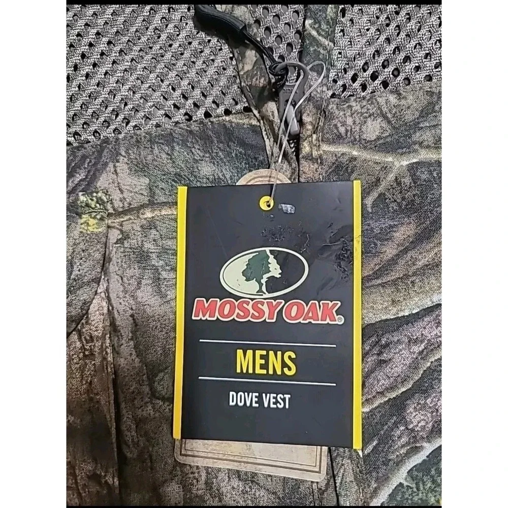 Mossy Oak Mens Dove Vest XL/2XL Break Up Country Camo Game Bag‎ Breathable NWT